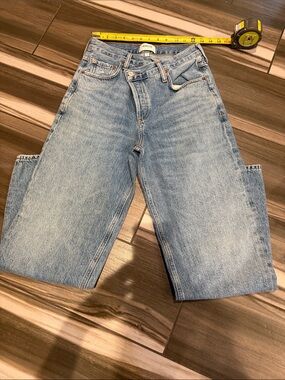 Agolde Vintage Light Blue Straight-Leg Jeans